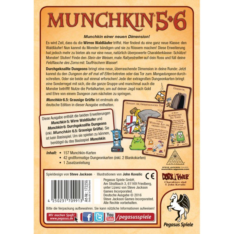 PEG Munchkin 5 6 [Erweiterung]
