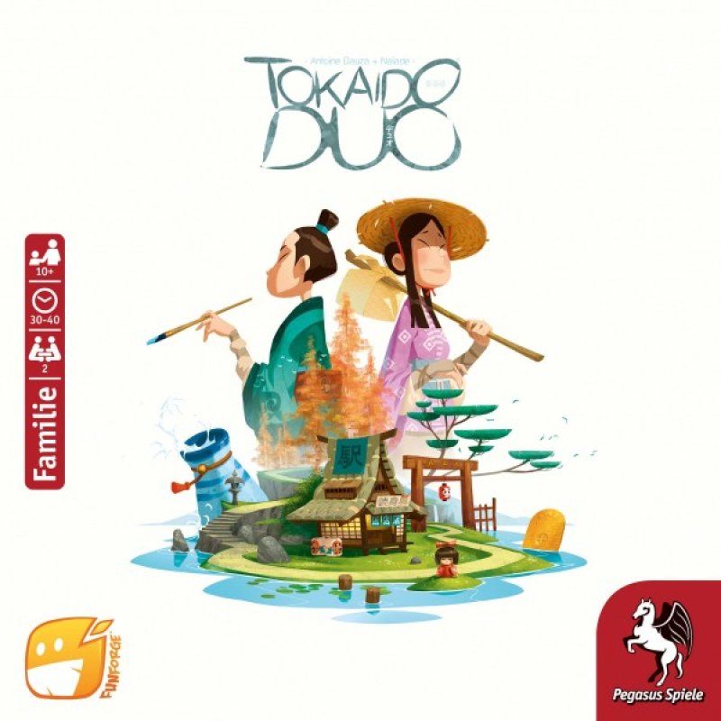 Pegasus Spiele Tokaido Duo 40 min Jeu de société Famille