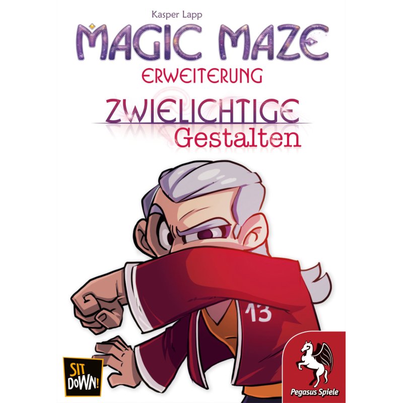 Pegasus 57203G board/card game Magic Maze: Zwielichtige Gestalten, Magic Maze 15 min Board game expansion
