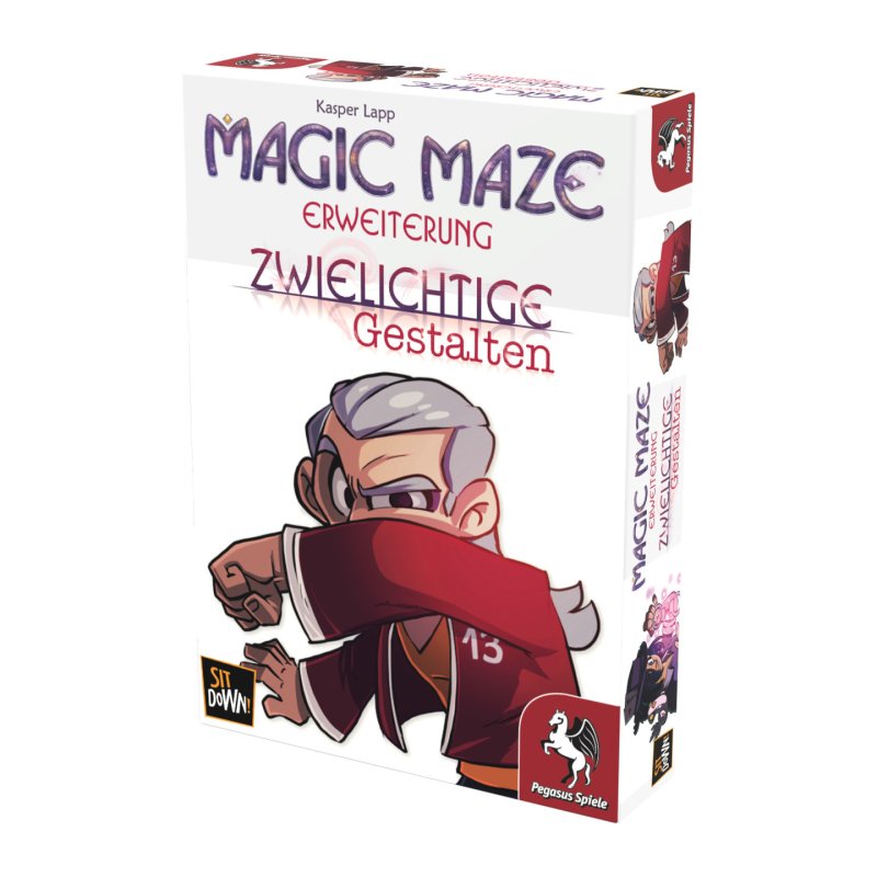 Pegasus 57203G board/card game Magic Maze: Zwielichtige Gestalten, Magic Maze 15 min Board game expansion
