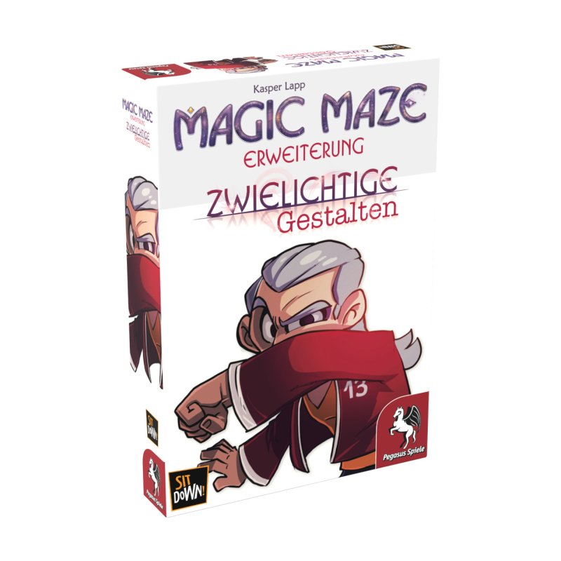 Pegasus 57203G board/card game Magic Maze: Zwielichtige Gestalten, Magic Maze 15 min Board game expansion