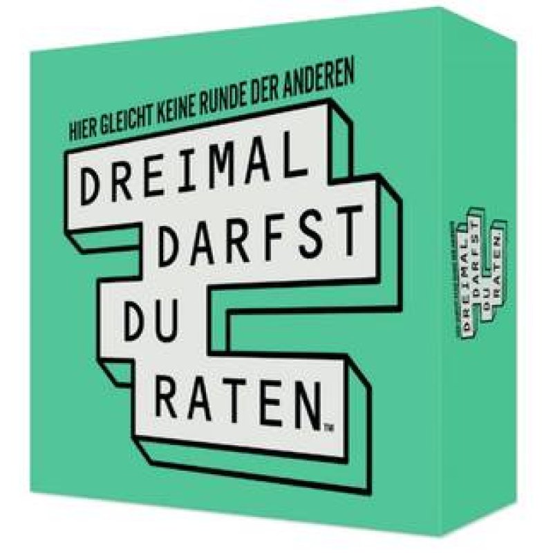 PEG Dreimal darfst du raten ?Hier gleicht keine Runde der A