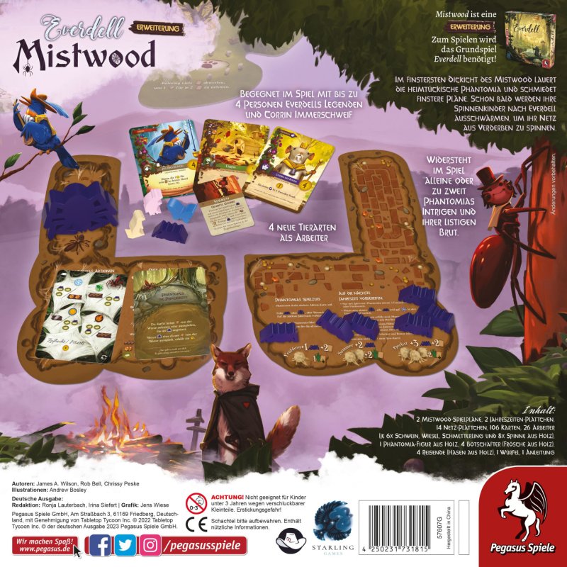 PEG Everdell: Mistwood [Erweiterung]