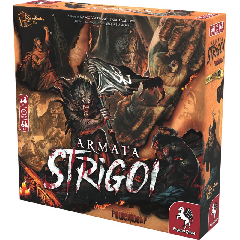 Pegasus Spiele Armata Strigoi 90 min Board game Role-playing