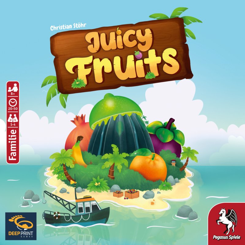 Pegasus Spiele Juicy Fruits 50 min Jeu de société Jeu de rôles