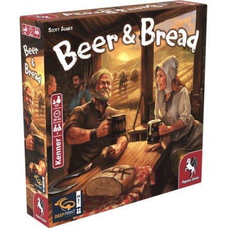 Pegasus Spiele Beer & Bread 45 min Board game