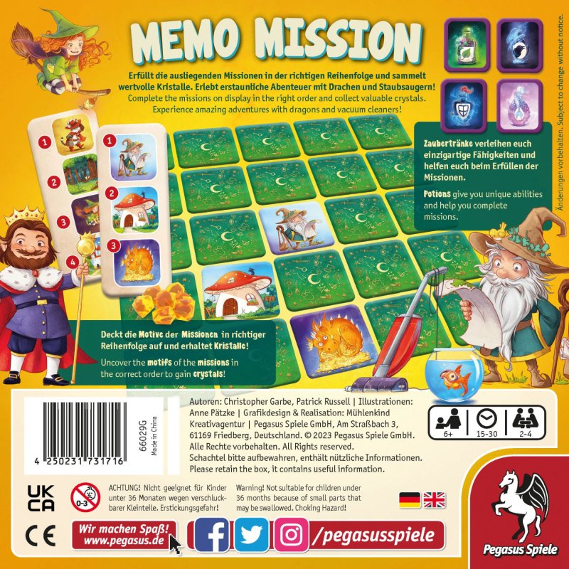 PEG Memo Mission