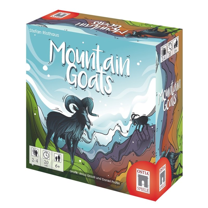 Pegasus Spiele Mountain Goats 20 min Board game Game of chance