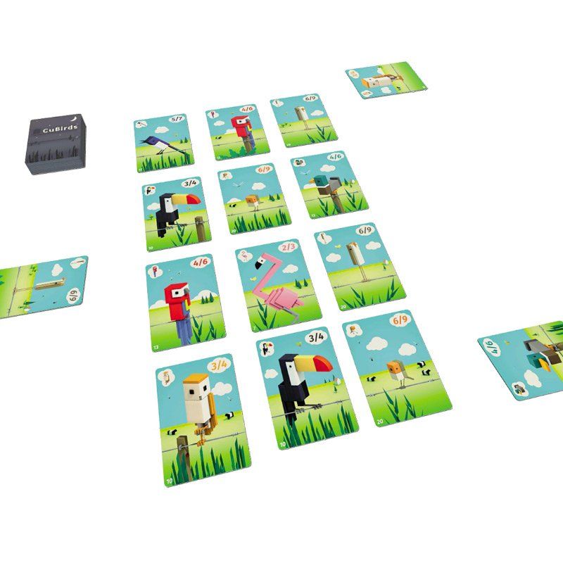 Board Game Circus CuBirds 20 min Jeu de cartes