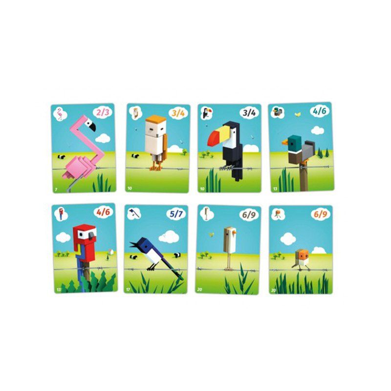 Board Game Circus CuBirds 20 min Card Game