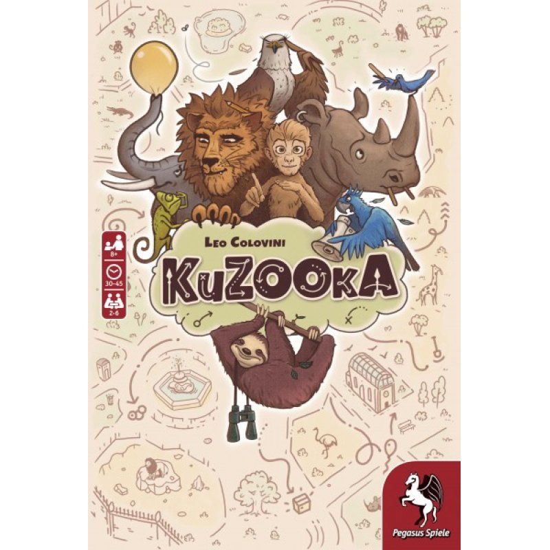 Pegasus Spiele KuZOOka 45 min Jeu de société Jeu de rôles
