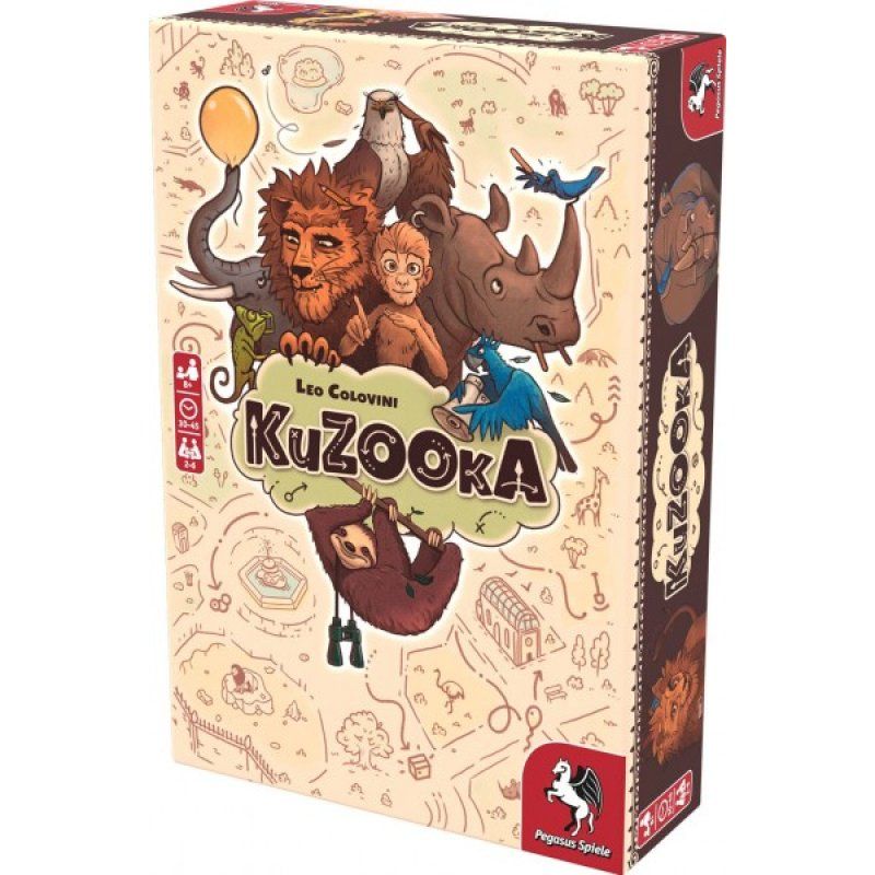 Pegasus Spiele KuZOOka 45 min Jeu de société Jeu de rôles