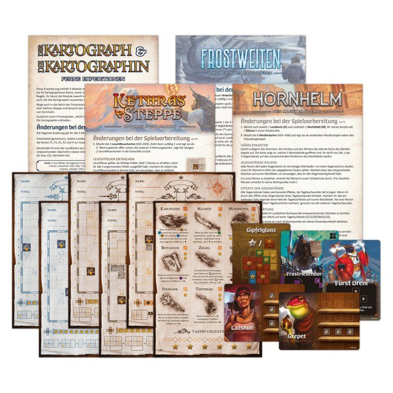 PEG Der Kartograph & Die Kartographin: Ferne Expeditionen