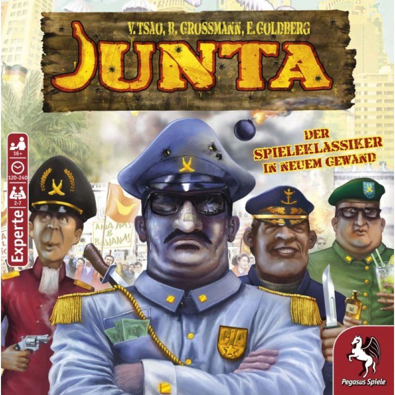 Pegasus Spiele Junta Card Game Traditional