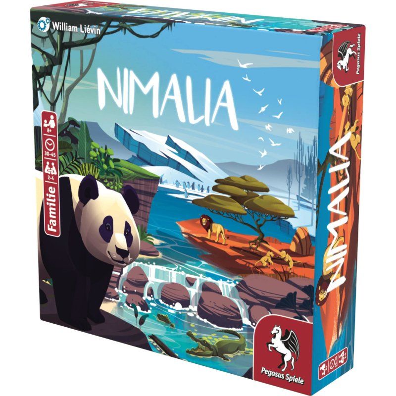 Pegasus Spiele Nimalia 45 min Board game Multi-genre