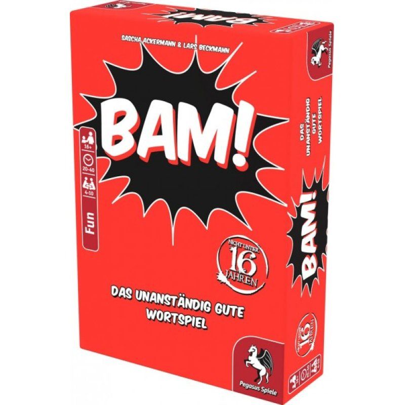 Pegasus Spiele BAM! Card Game Word