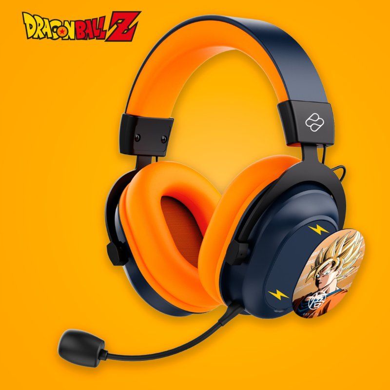Blade DB2001 écouteur/casque Avec fil &sans fil Arceau Gaming USB Type-C Bluetooth Noir, Gris, Orange