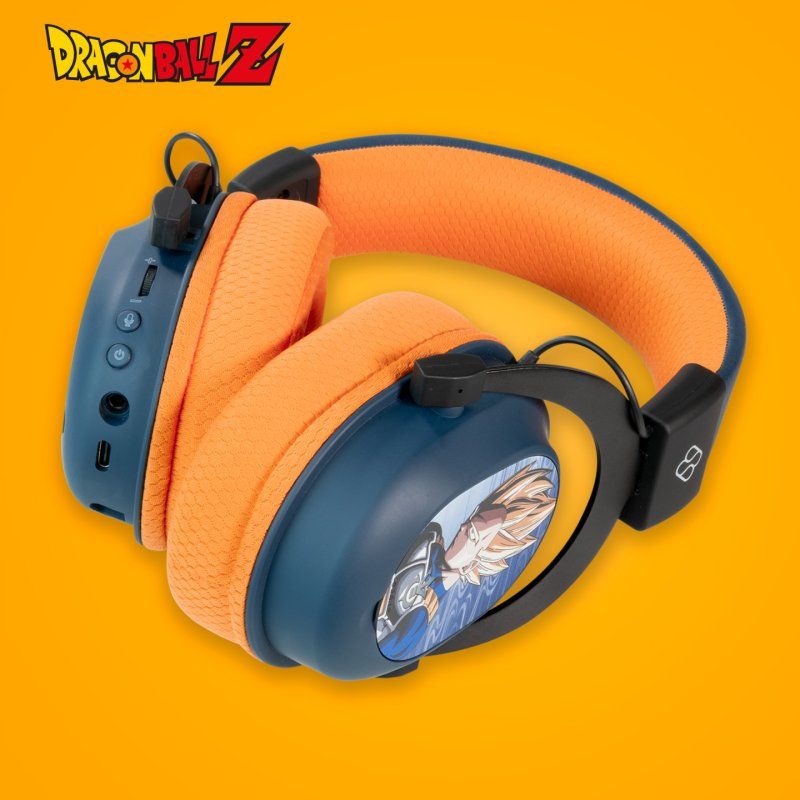 Blade DB2001 écouteur/casque Avec fil &sans fil Arceau Gaming USB Type-C Bluetooth Noir, Gris, Orange