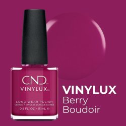 CND Vinylux Long Wear Nail Polish 15ml Red Shades Berry Boudoir