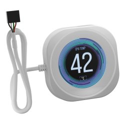 Corsair NAUTILUS RS LCD Module, Customisable 2.1" IPS LCD Screen, iCUE, White *For Corsair NAUTILUS RS & NAUTILUS RS