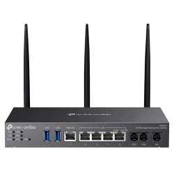 TP-Link Omada DR3220v-4G routeur sans fil Gigabit Ethernet Bi-bande (2,4 GHz / 5 GHz) Noir