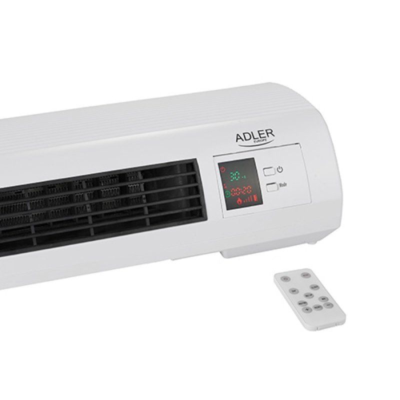 Adler AD 7714 appareil de chauffage Intérieure Noir, Blanc 2200 W Chauffage de ventilateur électrique