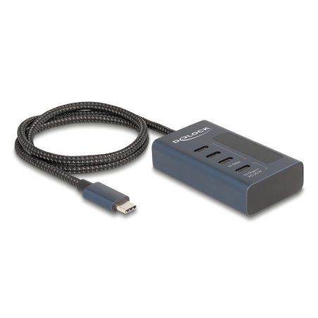 DeLOCK 64189 interface hub USB 3.2 Gen 1 (3.1 Gen 1) Type-C 10000 Mbit/s Blue