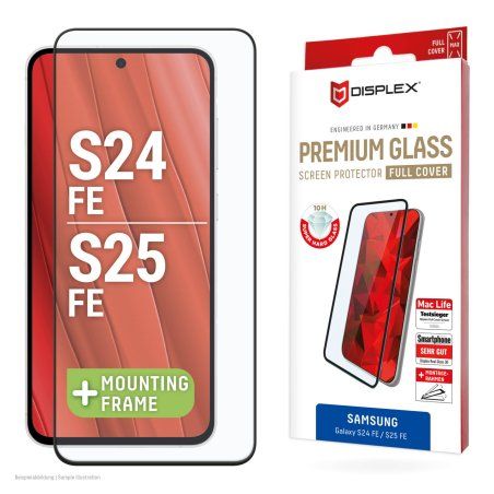 Displex Premium Panzerglas für Samsung Galaxy S24 FE/S25 FE