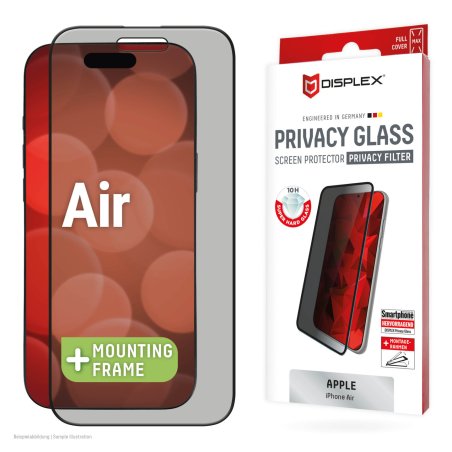 DISPLEX Privacy Glas für Apple iPhone Air