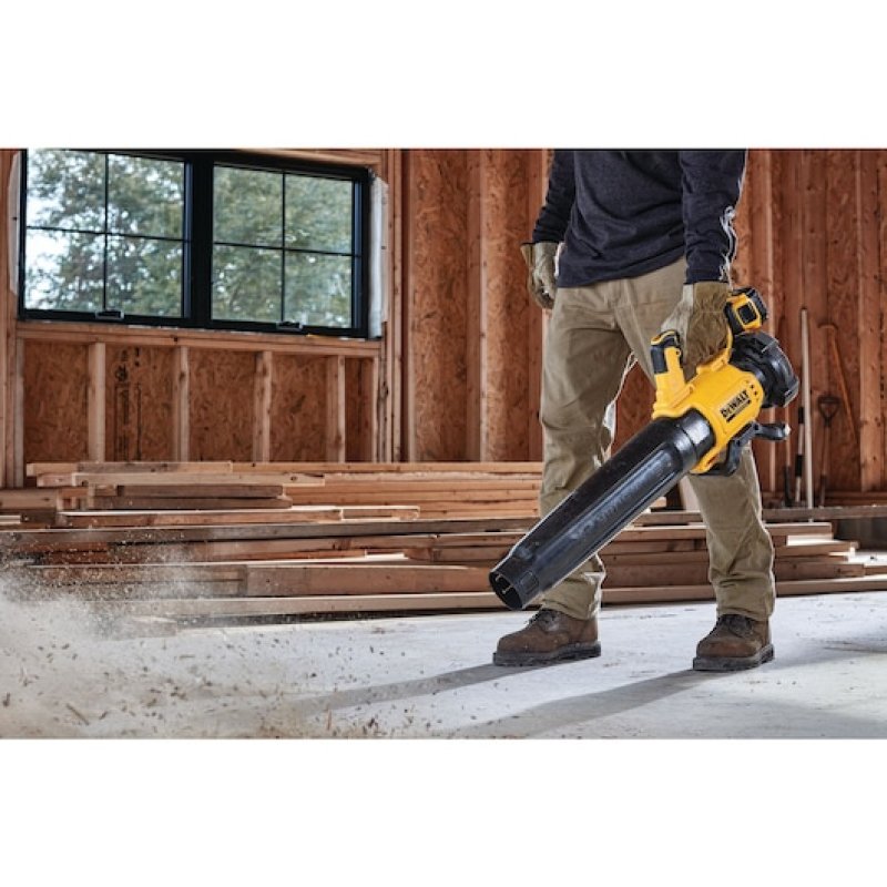 DeWALT DCMBL562P1-QW souffleur de feuilles sans fil 200 km/h Noir, Jaune 18 V Lithium-Ion (Li-Ion)