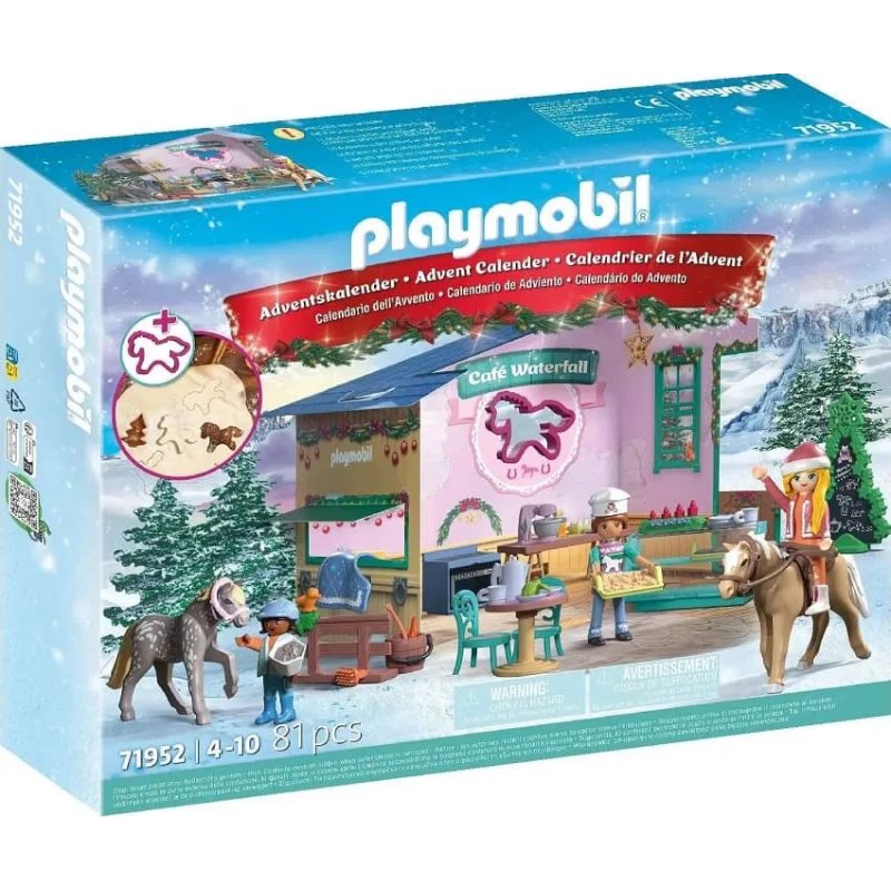Playmobil - Advent Calendar: Christmas Baking at the Rider Café (71952)