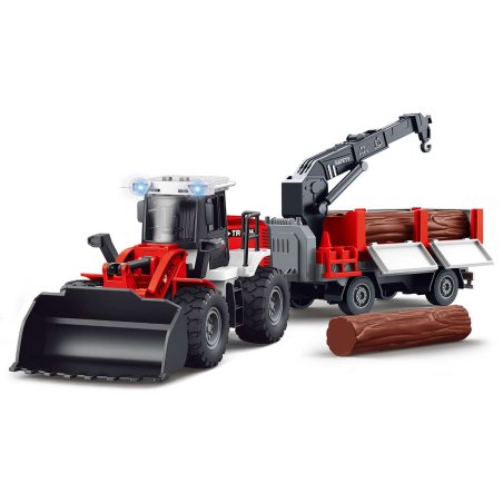 KLX - Bulldozer w/hanger, woods, friction, light & sound (534675)