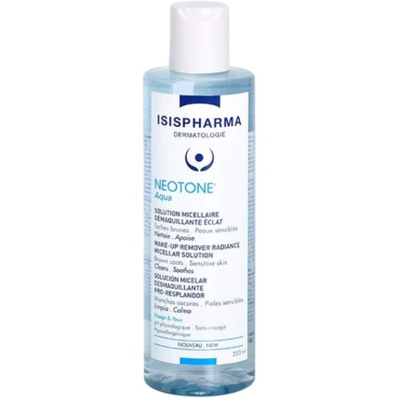 Isispharma Neotone Aqua Micellar Water Cleansing Solution and Makeup Remover