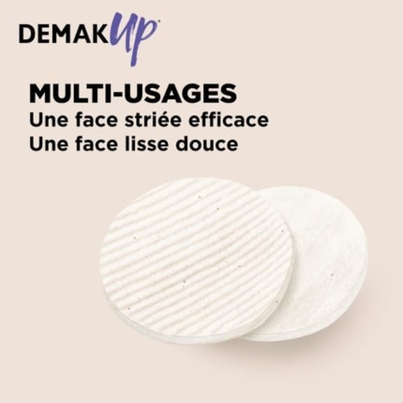 Demak'up Original Oval Cotton Pads for Removing Makeup