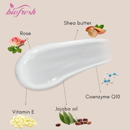 Biofresh Anti Age Face Cream Q10 with Rose Water 50ml