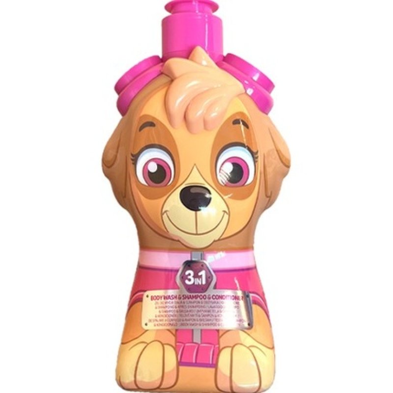 Air Val Paw Patrol 2-In-1 Shower Gel And Shampoo 3d For Kids Skye 400ml