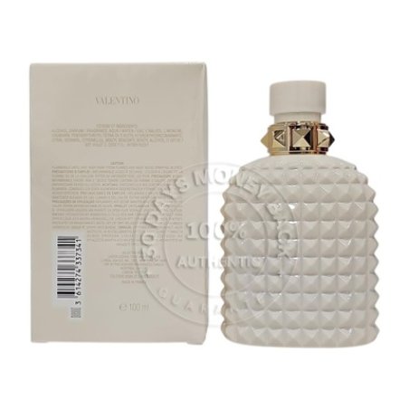 Valentino Uomo Born In Roma Ivory Eau De Toilette 3.4 Oz 100 Ml Spray for Men