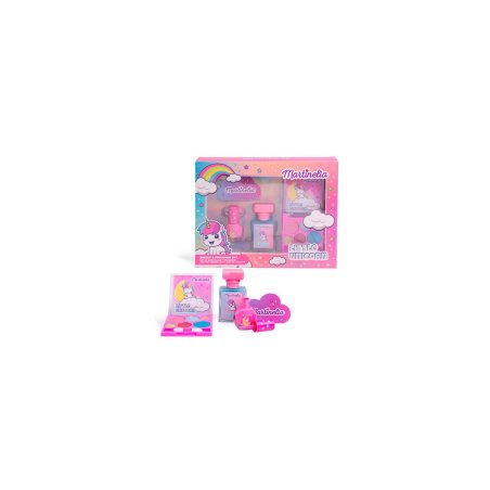 MARTINELIA LITTLE UNICORN MAKEUP & FRAGANCE EDT SPRAY 15 ML SETS