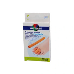Pietrasanta Pharma Master Aid Tubular Protection For Fingers Cuttable Medium 150 Mm X 20 Mm