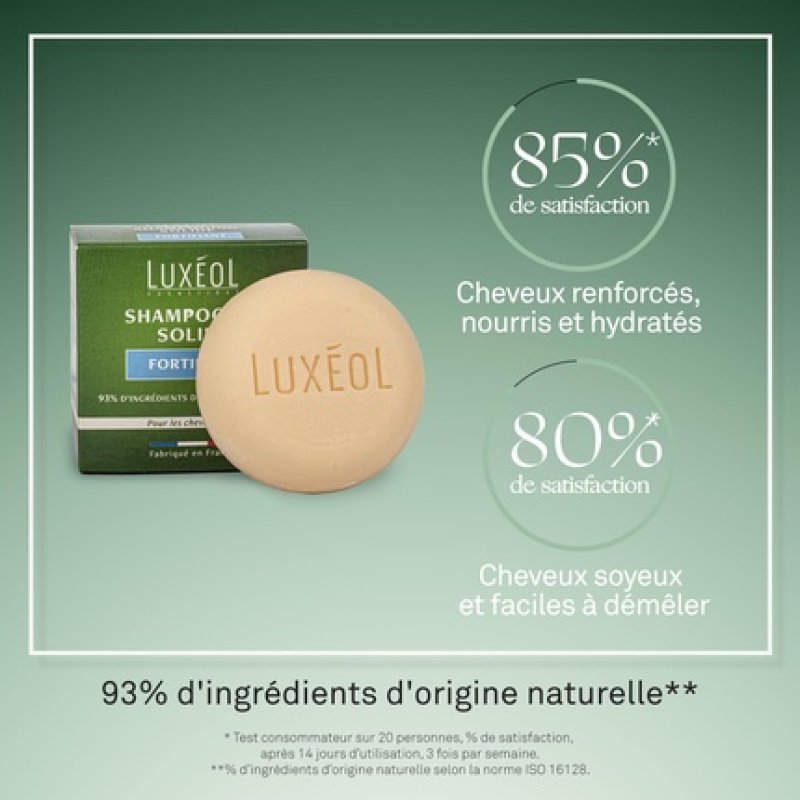 Luxeol Fortifying Solid Shampoo 75g