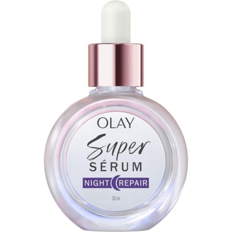 Olay Super Serum Night Repair 5-in-1 Benefits Hydrating Face Serum 30ml