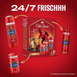 Old Spice Urban Traveller Gift Set with Captain Deodorant Stick, Deodorant Spray, and Shower Gel