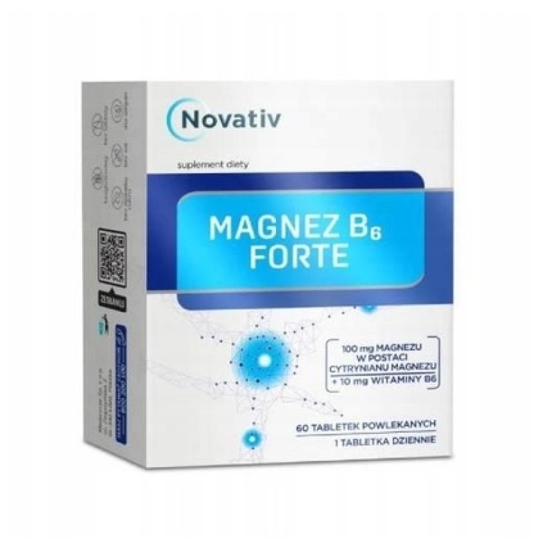 Novativ Magnesium B6 Forte 60 Tablets