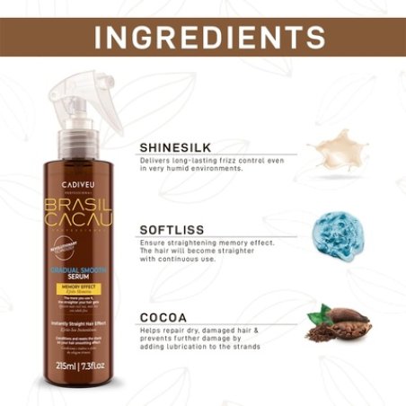 Brasil Cacau Gradual Smooth Serum 215ml