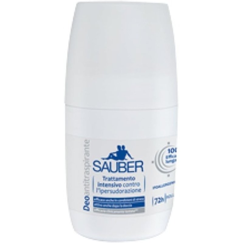 Sauber Pharma Deodorant Roll-On Antiperspirant 72h 50ml