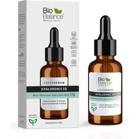 Bio Balance Super Serum Hyaluronic 3D Multi Molecular Hyaluronic Acid 1%