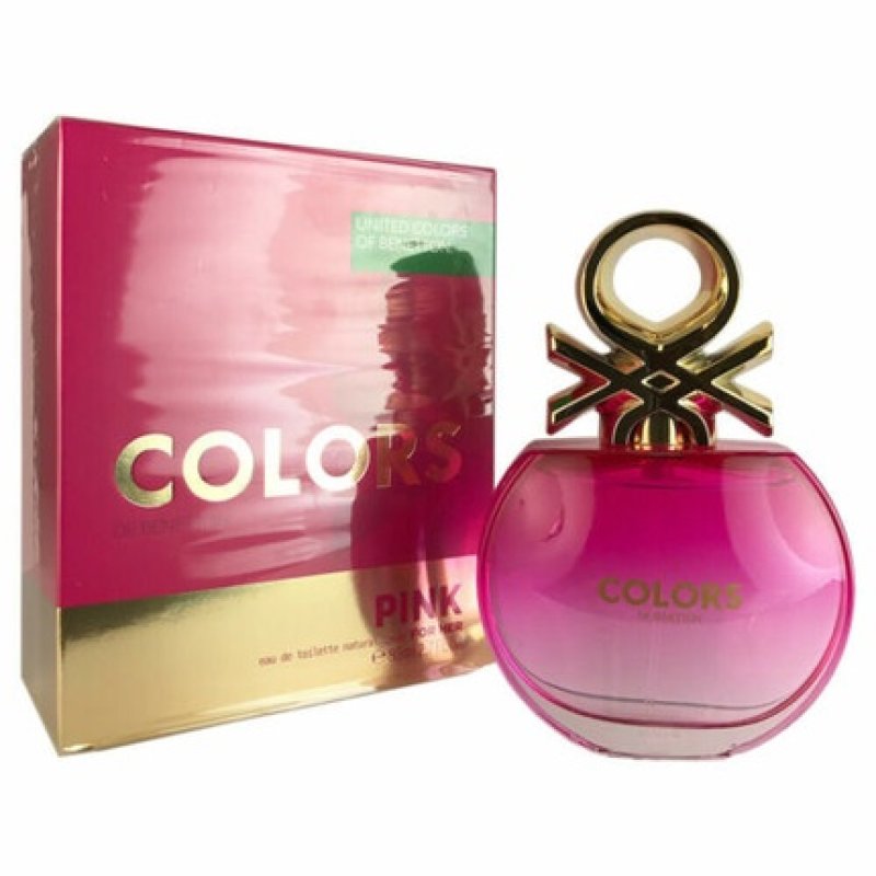 Benetton Colors Pink Women's 80ml EDT Spray
