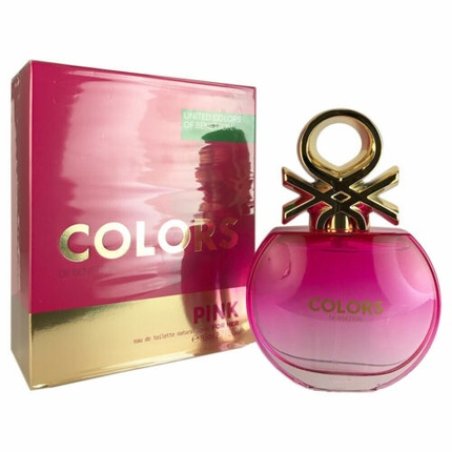 Benetton Colors Pink Women's 80ml EDT Spray