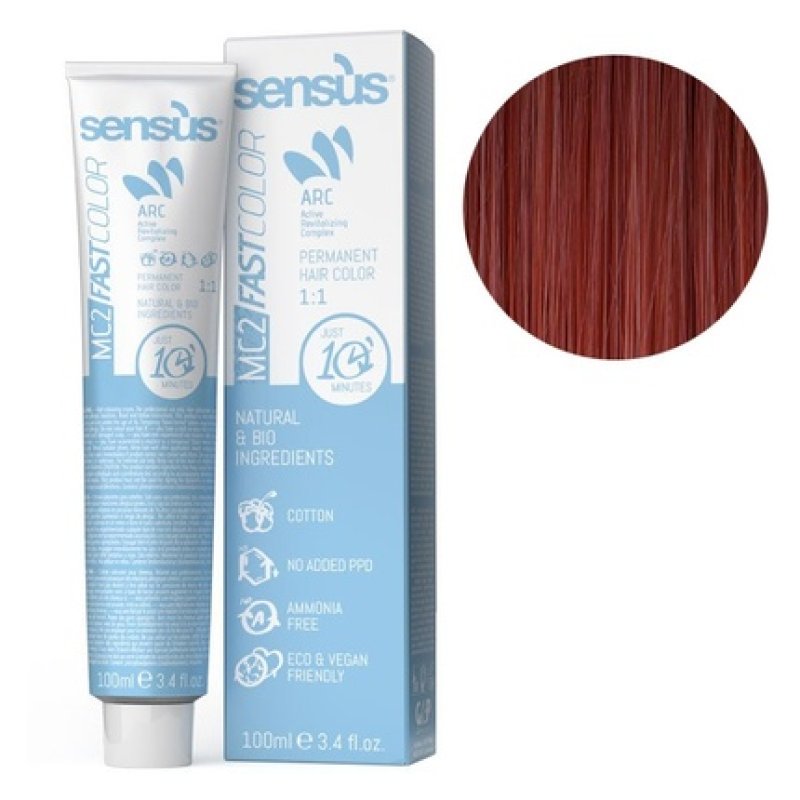 Sensus Mc2 Fast Color 5.5 Light Red Brown Hair Color