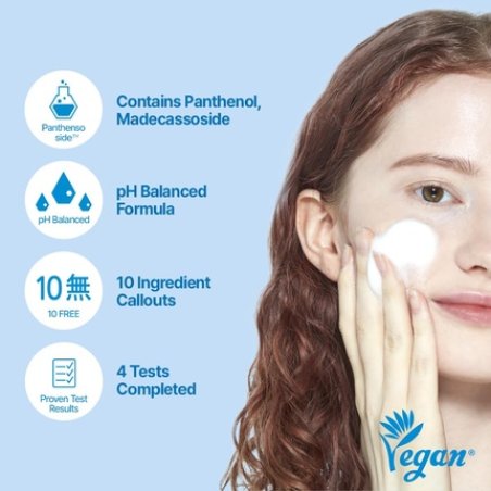 Etude Soonjung pH 6.5 Whip Cleanser Face Wash for Sensitive Skin - Soft Bubble